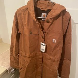 New with Tags. Has a hood.